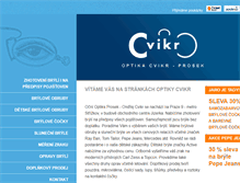 Tablet Screenshot of cvikr.cz